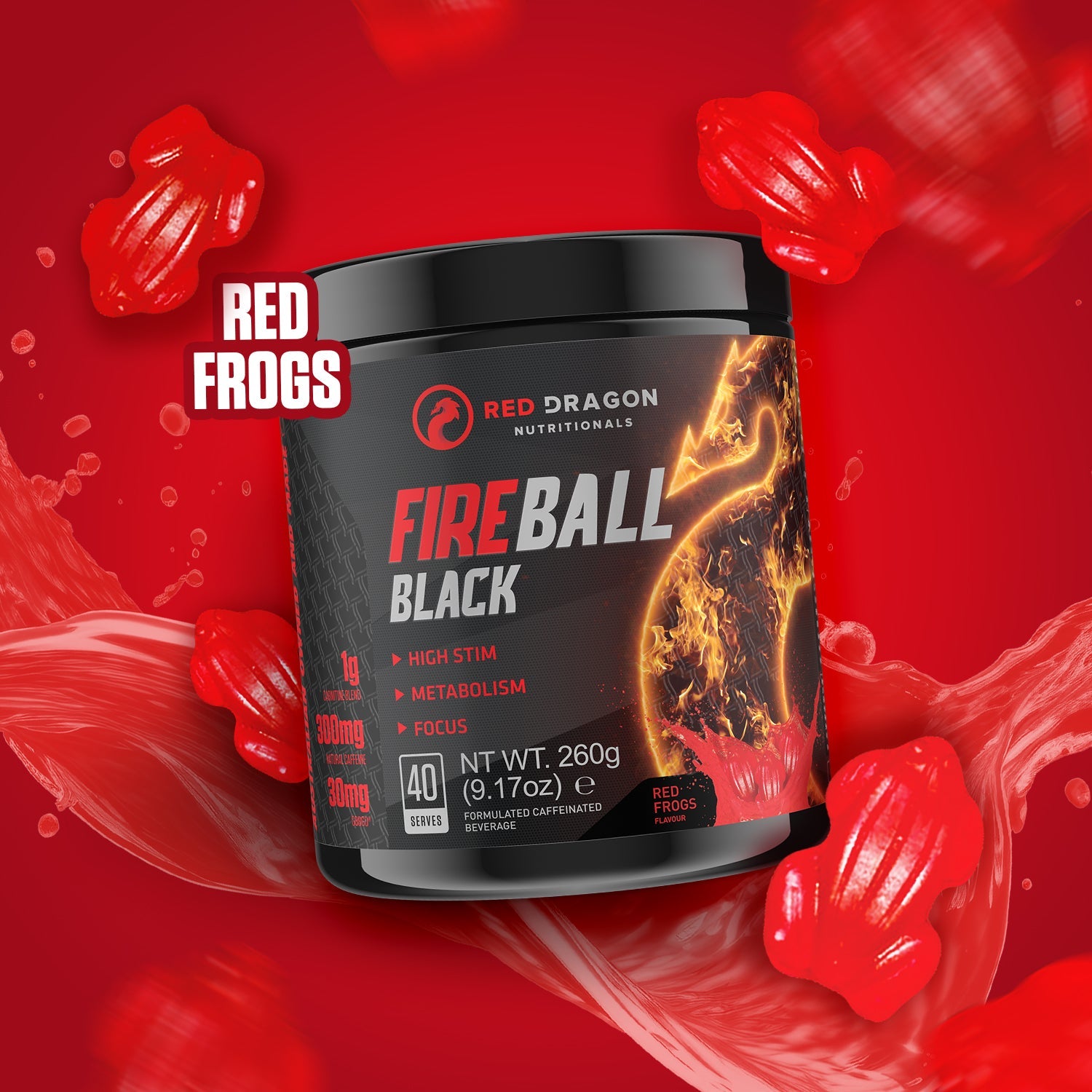 Fireball Black Red Frogs: Australia’s High-Stim Fat Burner Just Got a New Flavour