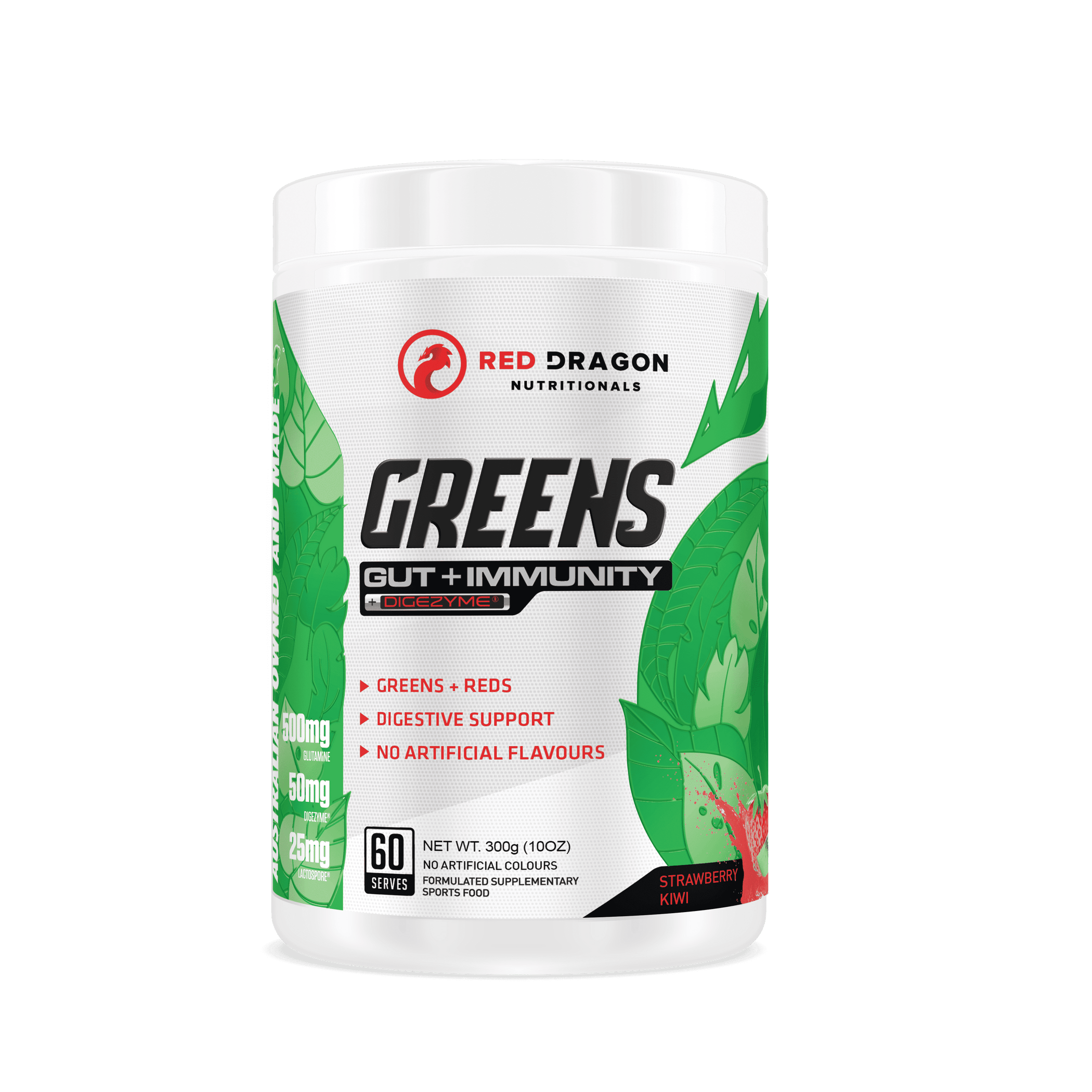 RDN GREENS GUT + IMMUNITY — Red Dragon Nutritionals