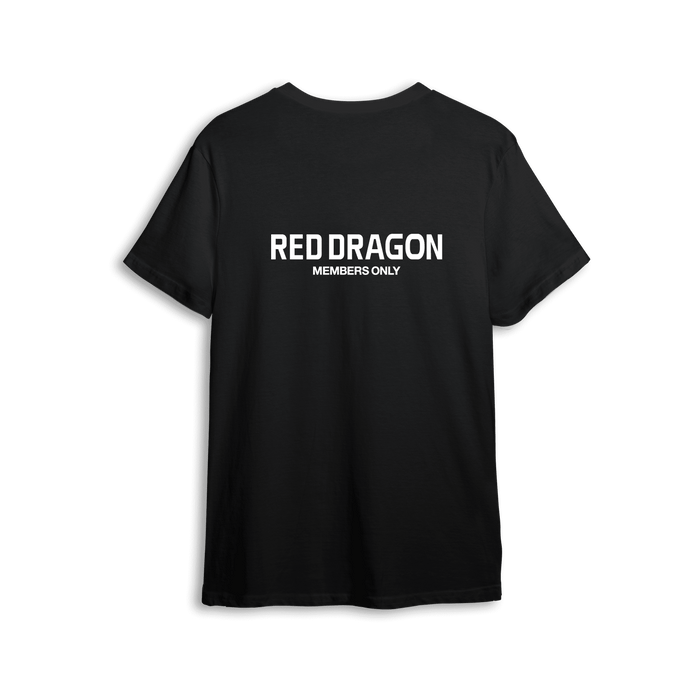 RED DRAGON MEMBERS ONLY TEE