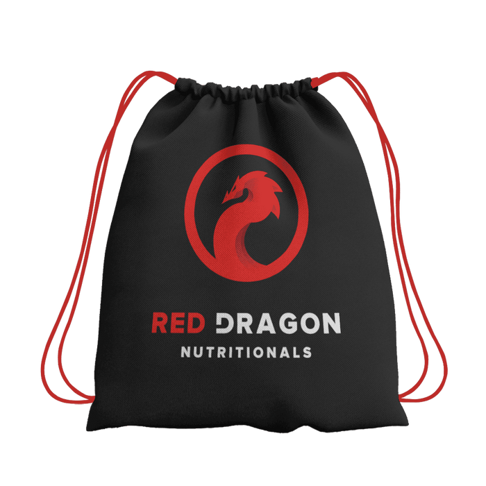 RED DRAGON NUTRITIONALS DRAWSTRING BAG